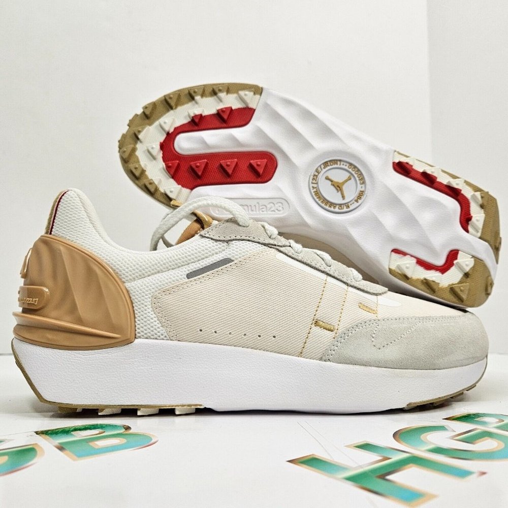 Jordan Granville Pro Shoes Mens Sail University Red Club Gold 23 DV1235 100